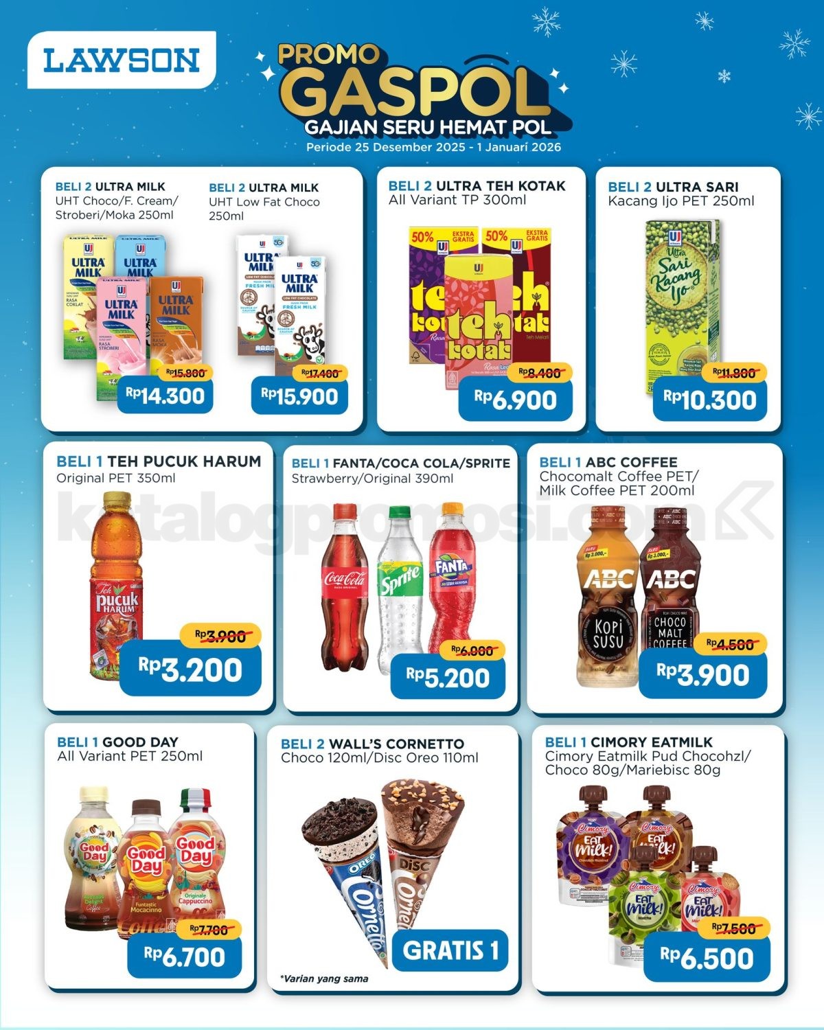 Promo Lawson Gajian Seru Hemat Pol 25 Desember 2025 - 1 Januari 2026 Promo Lawson Gajian Seru Hemat Pol 25 Desember 2025 - 1 Januari 2026 1