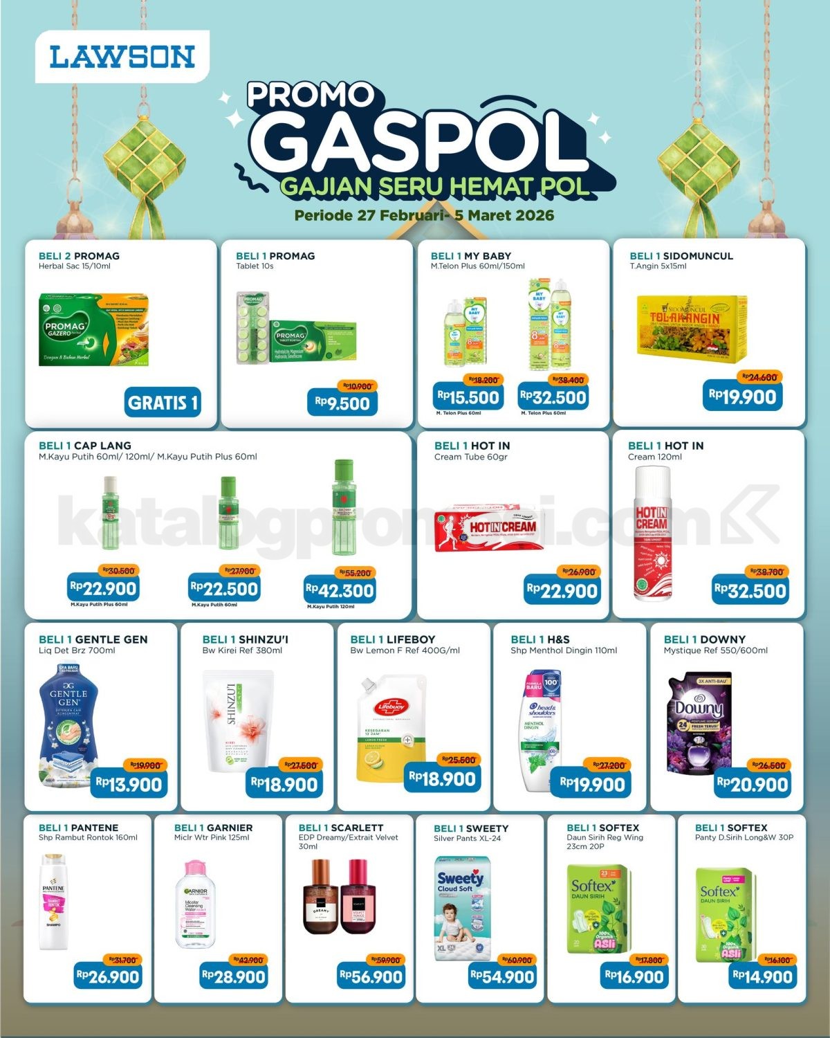 Promo Lawson Gaspol Gajian Seru Hemat Pol mulai Rp. 3.400 Promo Lawson Gaspol Gajian Seru Hemat Pol mulai Rp. 3.400 1