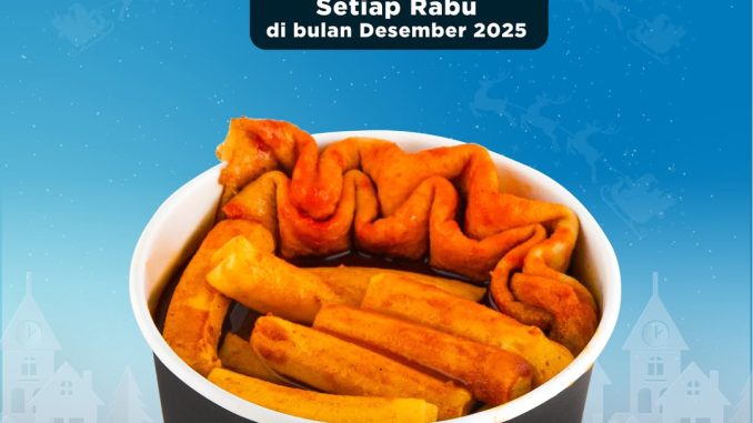 Promo Lawson Rabu Rabu Tteokbokki Rp. 22.000 berlaku setiap Rabu di bulan Desember