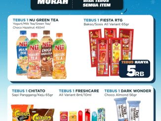 Promo Lawson Tempur Tebus Murah mulai Rp5.000 dengan pilihan tebus produk 5 ribu, 10 ribu