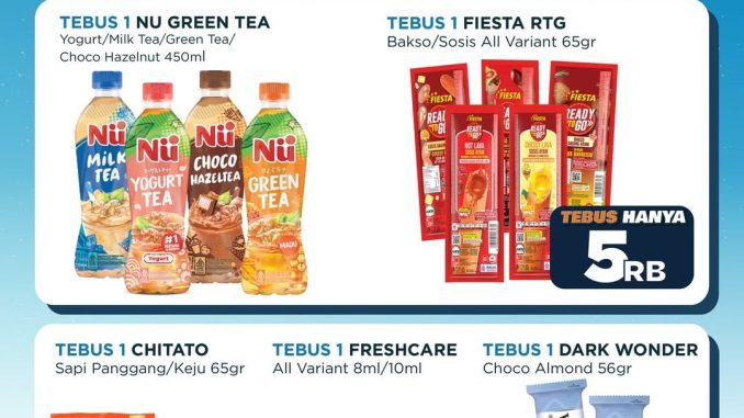 Promo Lawson Tempur Tebus Murah mulai Rp5.000 dengan pilihan tebus produk 5 ribu, 10 ribu