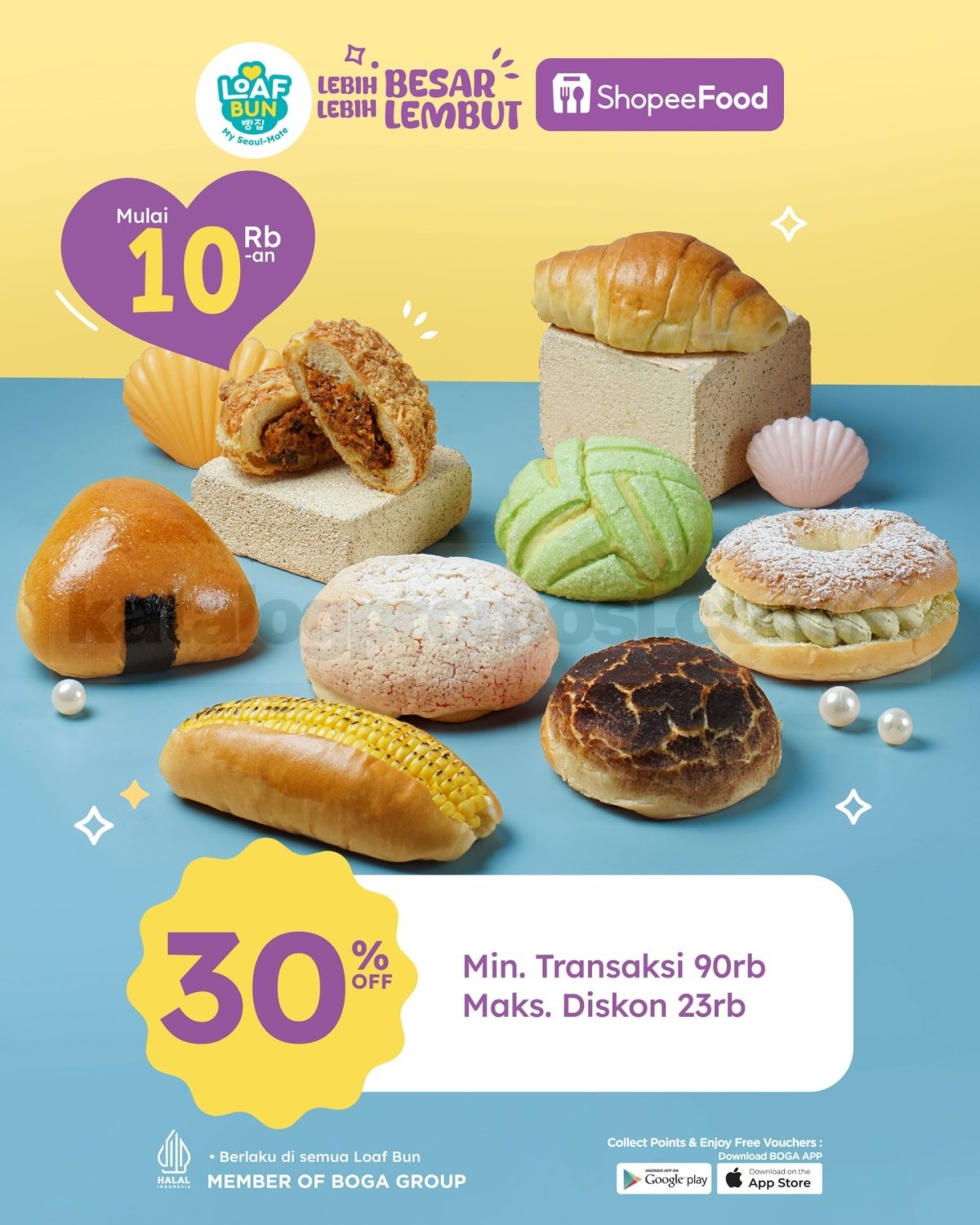 Promo Loaf Bun Delivery Akhir Tahun Diskon hingga 50% Promo Loaf Bun Delivery Akhir Tahun Diskon hingga 50% 4