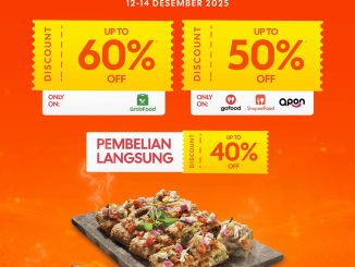 Promo MARTABAKKU 12.12 Big Deals diskon hingga 60% untuk pemesanan online dan offline