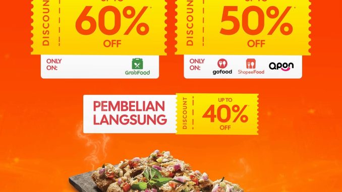 Promo MARTABAKKU 12.12 Big Deals diskon hingga 60% untuk pemesanan online dan offline