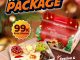 Promo Mister Donut Holiday Package Rp. 99.000 dengan paket donat festive dan bonus Free Sleeve