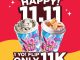 Promo Momoyo Double Happy 11.11 YO! FLIP Rp.11.000 dengan sensasi rasa lembut dan creamy