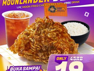 Promo Moon Chicken Moonlander Deals Rp. 19.000 paket ayam dan minum ShopeeFood