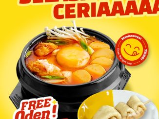 Promo Mujigae Selasa Ceria Gratis Oden Soup dengan pembelian Sundubu Jigae
