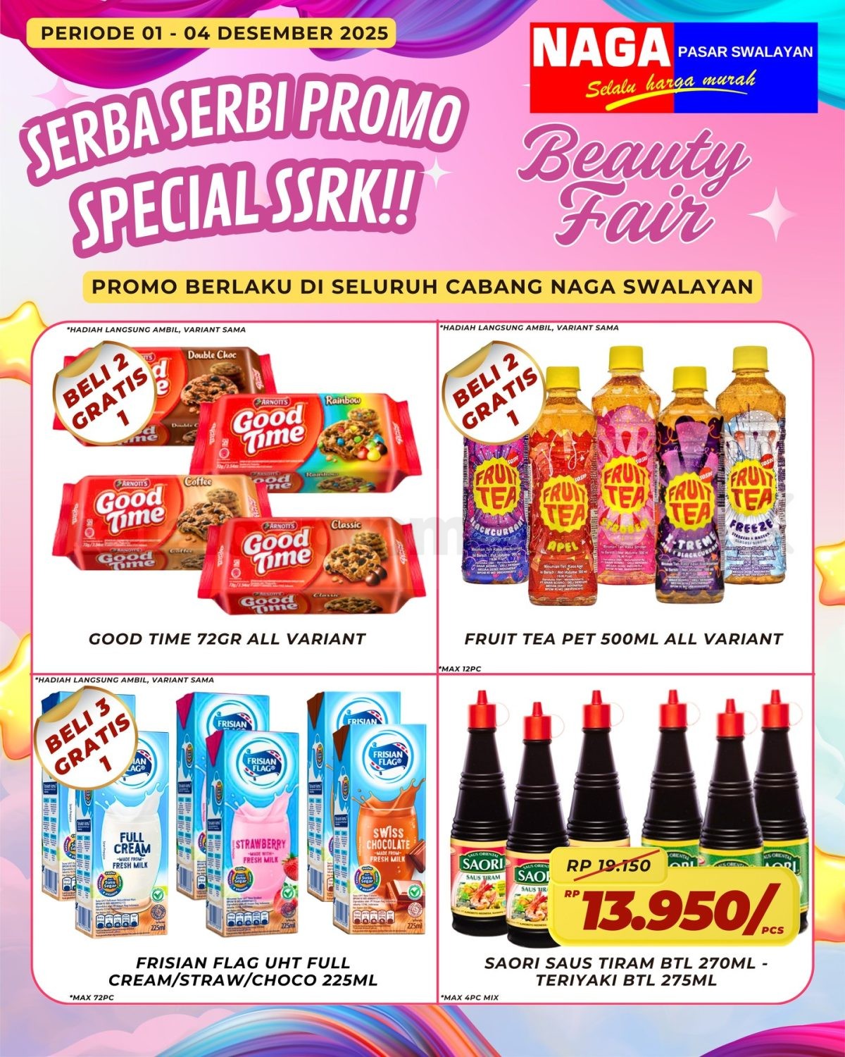 Promo Naga Swalayan WEEKDAY 01-04 Desember 2025 Promo Naga Swalayan WEEKDAY 01-04 Desember 2025 1