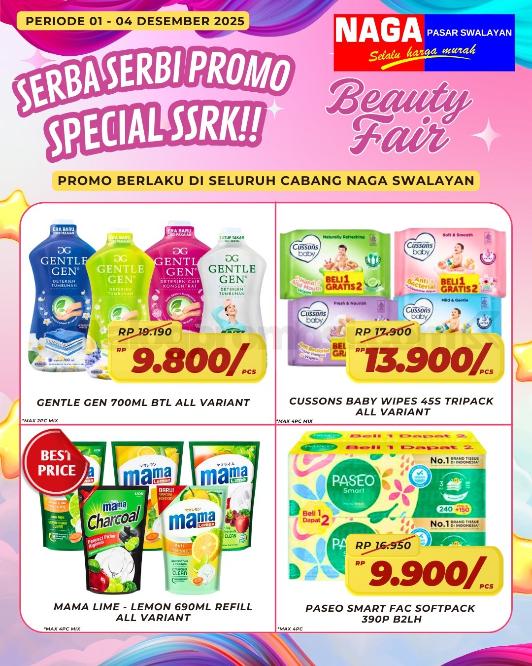 Promo Naga Swalayan WEEKDAY 01-04 Desember 2025 Promo Naga Swalayan WEEKDAY 01-04 Desember 2025 2