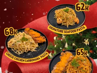 Promo Old Town White Coffee Christmas Feast menu pasta spesial Natal
