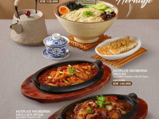 Promo Paradise Dynasty Menu Swordfish mulai Rp. 18.800 dengan berbagai pilihan olahan