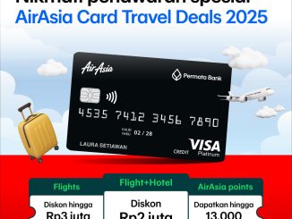 Promo PermataBank AirAsia Card Travel Deals diskon hingga Rp. 3 juta periode 24–30 November 2025 melalui AirAsia MOVE dan airasia.com