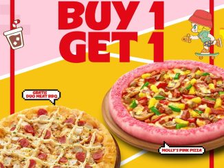 Promo PHD x POP MART MOLLY Buy 1 Get 1 Pizza dengan bonus Original Duo Meat BBQ