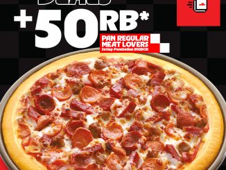 Promo Pizza Hut Weekend Deals Big Box tambah Rp. 50.000 dapat Pan Meat Lovers