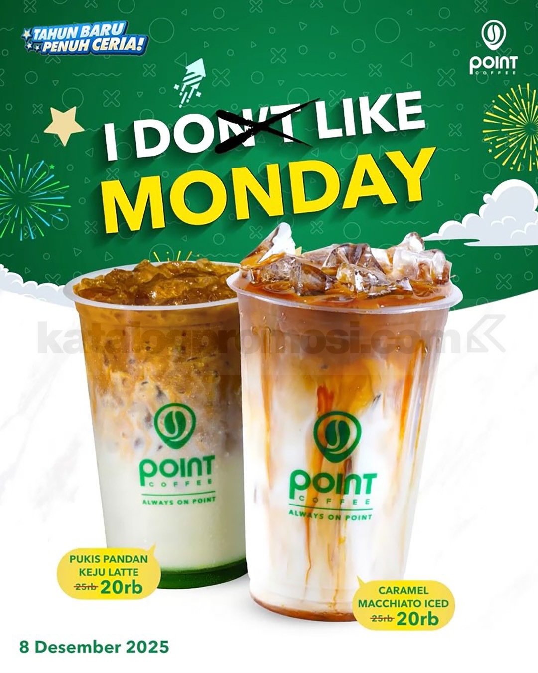 Promo POINT COFFEE I LIKE MONDAY Harga Spesial untuk Minuman Pilihan Promo POINT COFFEE I LIKE MONDAY Harga Spesial untuk Minuman Pilihan 1