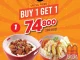 Promo Rice Bowl Special Buy 1 Get 1 2