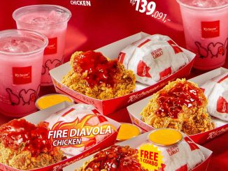 Promo Richeese Factory Buy 3 Get 1 Fire Diavola Chicken mulai Rp. 139.091