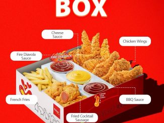 Promo Richeese Factory Snack Box Mulai Rp. 65.455 isi kentang sosis dan chicken wings