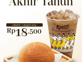 Promo Roti'O Akhir Tahun paket Roti'O dan Kopi'O Aren mulai Rp. 18.500