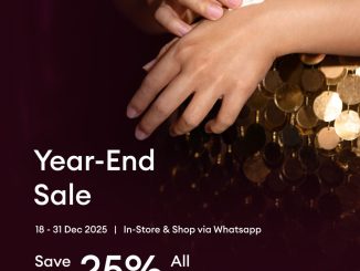 Promo SENSATIA Year-End Sale diskon hingga 25% periode 18 – 31 Desember 2025
