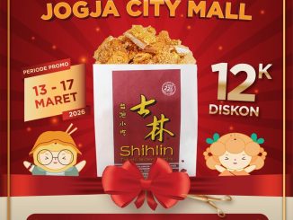 Promo Shihlin Grand Opening Diskon Rp. 12.000 minimal pembelian Rp. 65.000 di Jogja City Mall