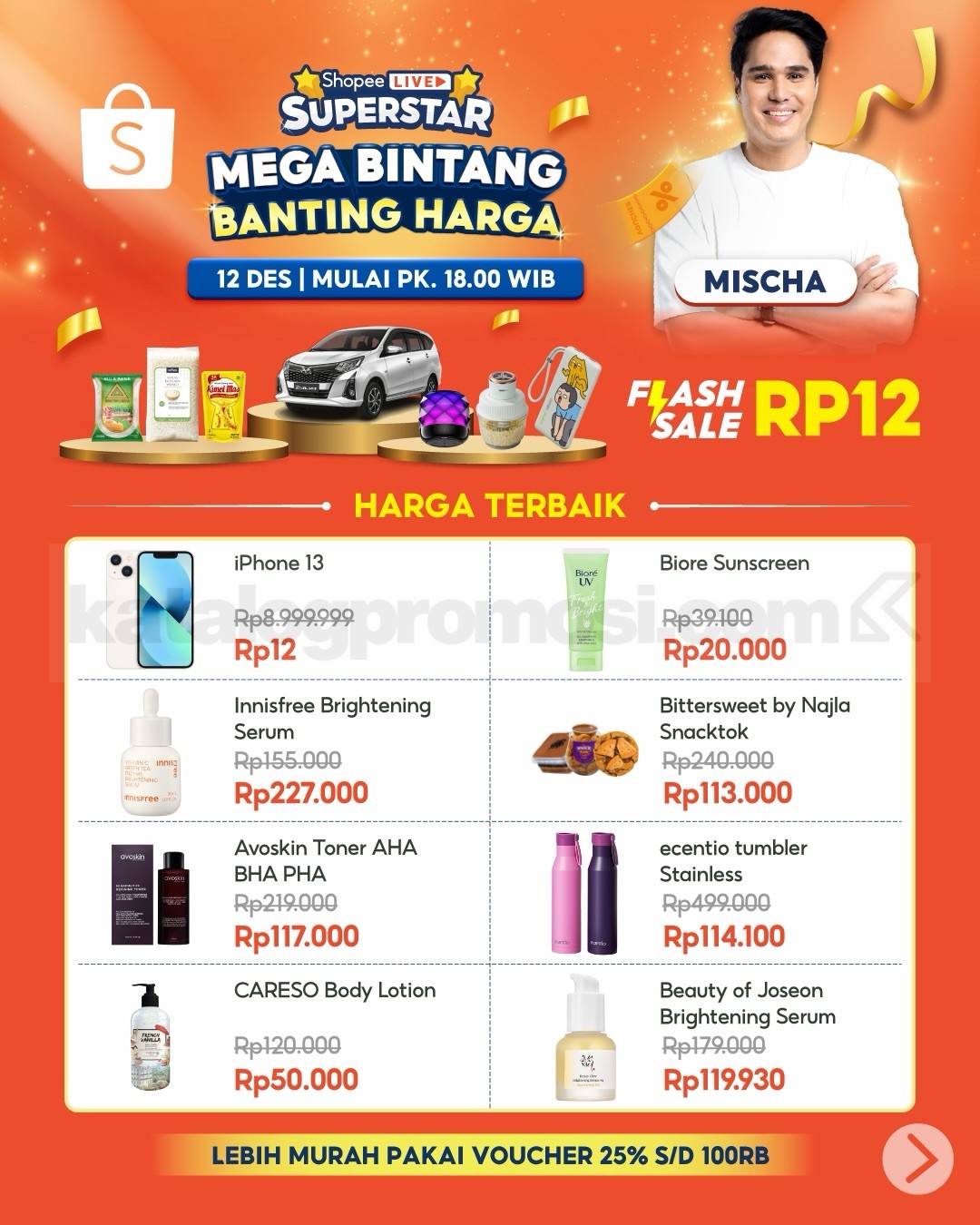 Promo Shopee 12.12 Mega Flash Sale Mulai Rp. 12 Promo Shopee 12.12 Mega Flash Sale Mulai Rp. 12 1