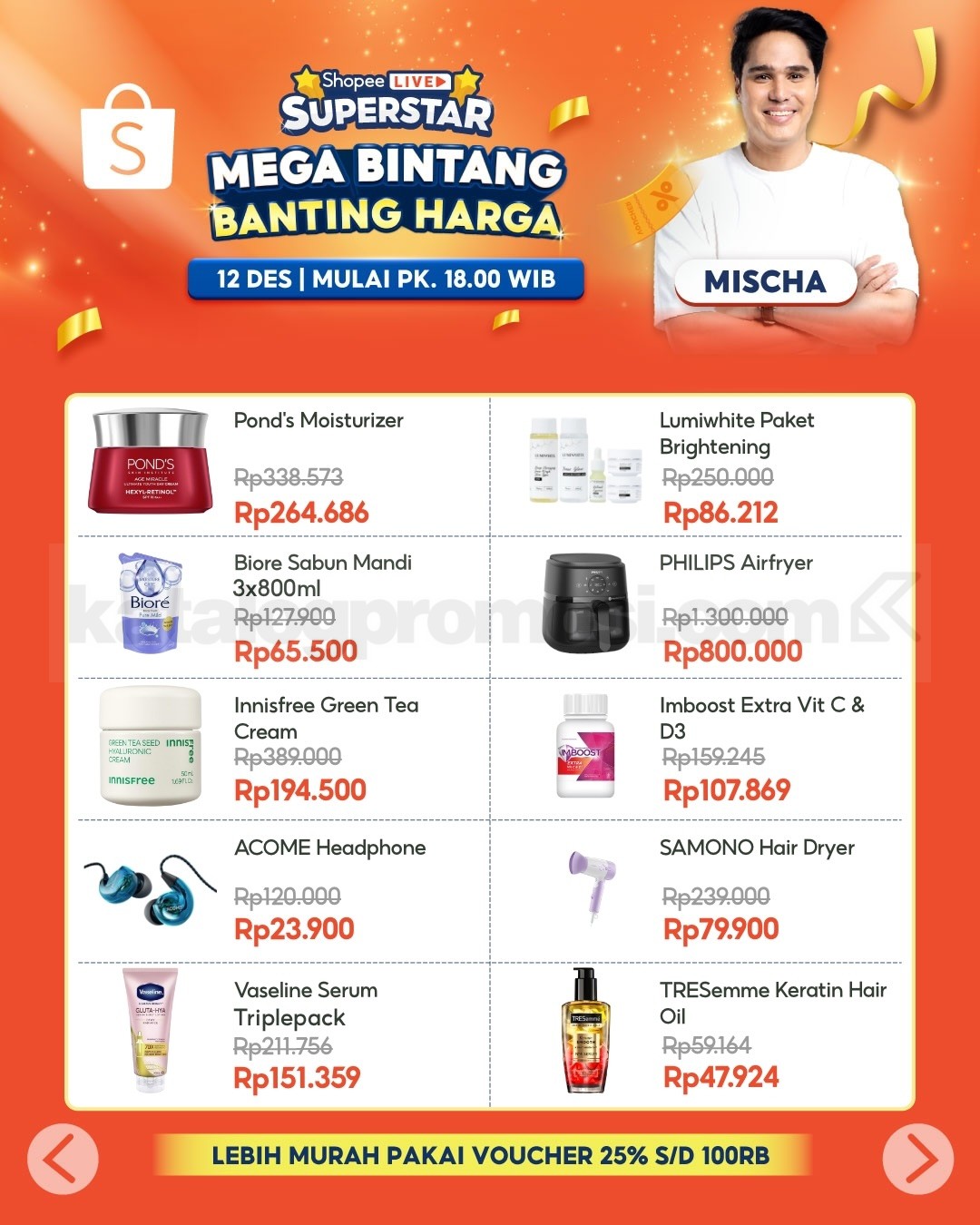 Promo Shopee 12.12 Mega Flash Sale Mulai Rp. 12 Promo Shopee 12.12 Mega Flash Sale Mulai Rp. 12 3