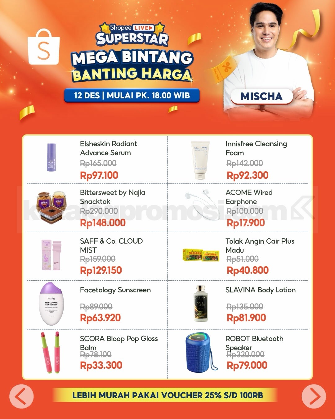 Promo Shopee 12.12 Mega Flash Sale Mulai Rp. 12 Promo Shopee 12.12 Mega Flash Sale Mulai Rp. 12 4