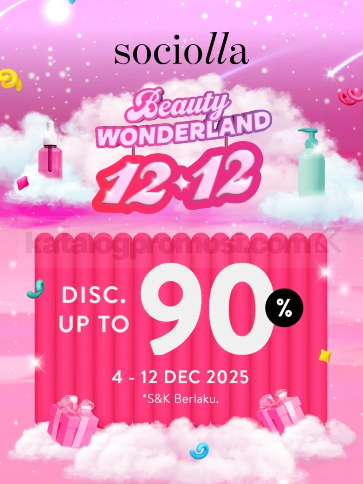Promo Sociolla 12.12 Sale Diskon hingga 90% Promo Sociolla 12.12 Sale Diskon hingga 90% 1