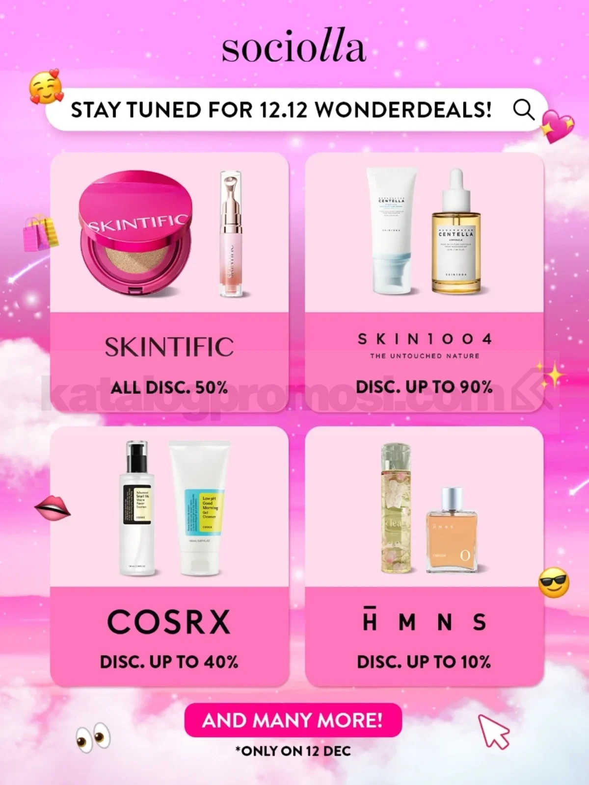 Promo Sociolla 12.12 Sale Diskon hingga 90% Promo Sociolla 12.12 Sale Diskon hingga 90% 4