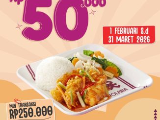 Promo Solaria Permata Bank Diskon Rp. 50.000 dine in minimal transaksi Rp. 250.000