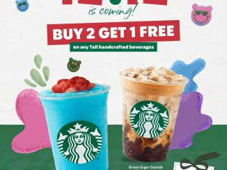 Promo Starbucks 12.12 Buy 2 Get 1 Tall beverage berlaku 12 - 14 Desember 2025 di seluruh store