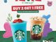 Promo Starbucks 12.12 Buy 2 Get 1 Tall beverage berlaku 12 - 14 Desember 2025 di seluruh store