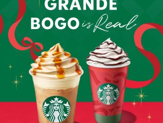 Promo Starbucks Buy 1 Get 1 Free Grande Beverages untuk menu minuman favorit