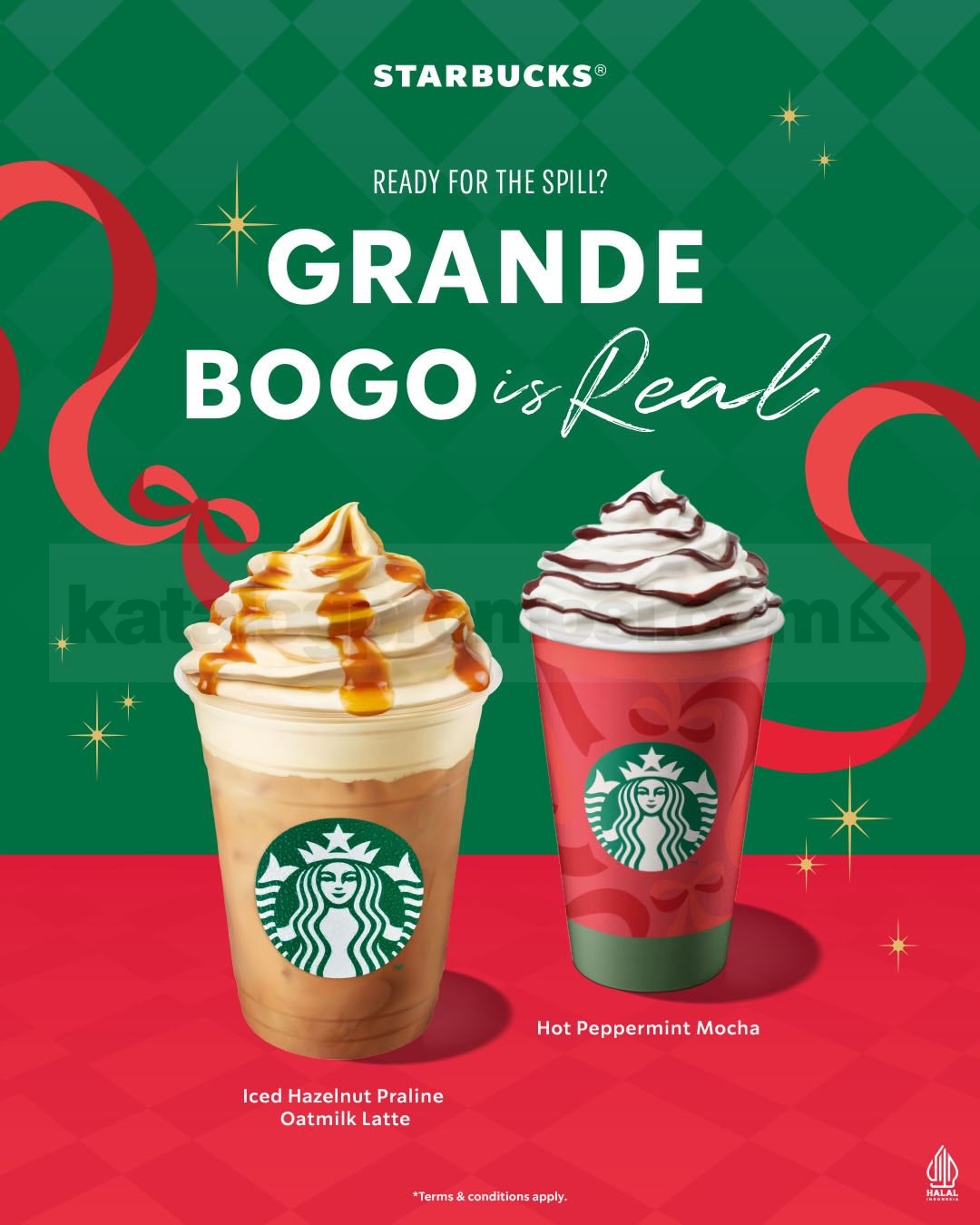 Promo Starbucks Buy 1 Get 1 Free Grande Beverages Promo Starbucks Buy 1 Get 1 Free Grande Beverages untuk menu minuman favorit
