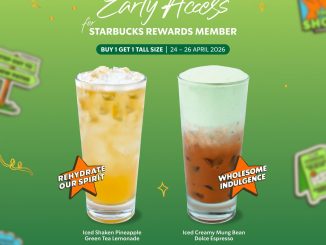 Promo Starbucks Early Access Member Buy 1 Get 1 Tall Size via aplikasi