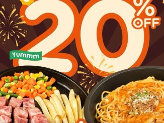 Promo Steak With U Tahun Baru diskon 20% pairing Saikoro Steak dan Beef Bolognese Spaghetti periode 31 Desember 2025 – 1 Januari 2026