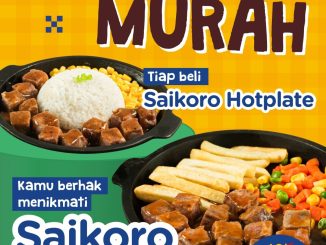 Promo Steak With U Tebus Murah Saikoro Steak Rp. 30.000