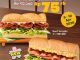 Promo Subway Umai Deals 2 sandwich 6 inch Rp 75.000 via GoFood