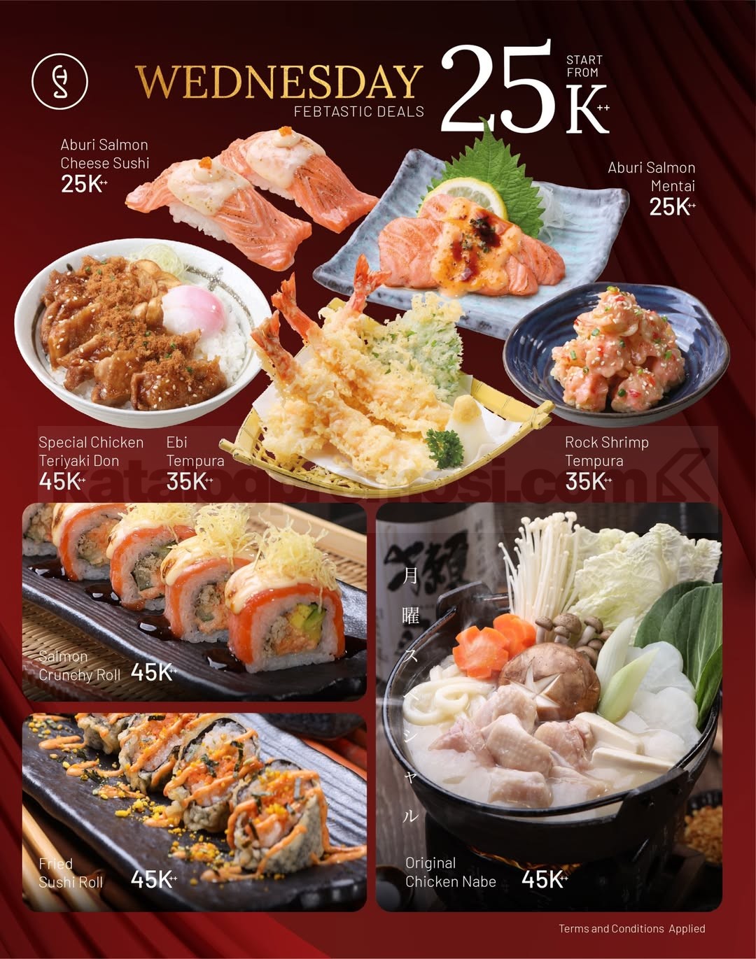 Promo Sushi Hiro Febtastic Deals Menu Favorit mulai Rp. 25.000 Promo Sushi Hiro Febtastic Deals Menu Favorit mulai Rp. 25.000 4