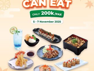Promo Sushi Tei All You Can Eat hanya Rp200.000/pax di Sushi Tei Flamboyant