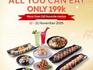 Promo Sushi Tei All You Can Eat Jogja Rp.199.000 dengan menu Colorplate dan AYCE di Sushi Tei Gejayan