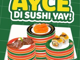 Promo Sushi Yay All You Can Eat mulai Rp. 99.000 dengan paket Regular Premium dan Ultimate
