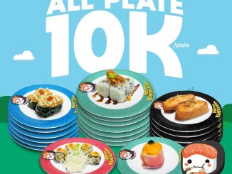 Promo Sushikun Special Opening Cimanggis ALL SUSHI Rp.10.000 untuk semua sushi di conveyor dan buku menu