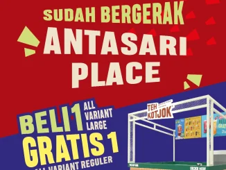 Promo Teh Kotjok Opening Antasari Place Beli 1 Gratis 1 Large Gratis Regular
