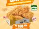 Promo Texas Chicken SATSET 6 Ayam Rp. 100.000 paket hemat hari Rabu