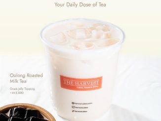 Promo The Harvest NEW! Oolong Roasted Milk Tea Buy 1 Get 1 creamy oolong milk tea GrabFood Jabodetabek