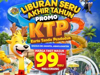 Promo The Jungle Liburan Akhir Tahun tiket masuk mulai Rp. 95.000 periode 20 Desember 2025 sampai 4 Januari 2026
