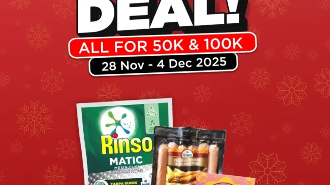 Promo THEFOODHALL JSM - WEEKLY DEALS 28 November - 04 Desember 2025 1